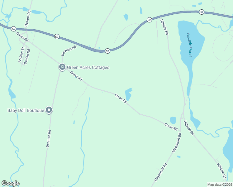 map of restaurants, bars, coffee shops, grocery stores, and more near 200 Cross Road in Liberty