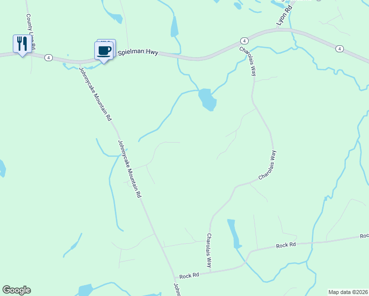 map of restaurants, bars, coffee shops, grocery stores, and more near 19 Cider Mill Road in Burlington