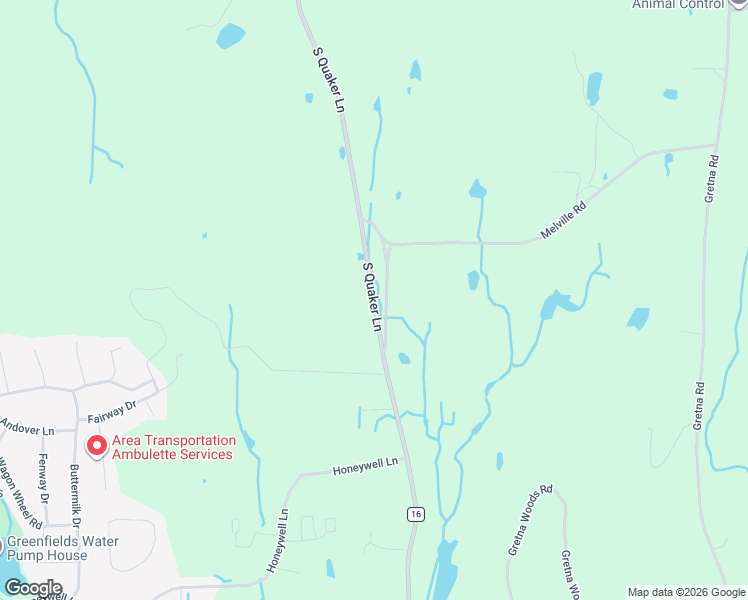 map of restaurants, bars, coffee shops, grocery stores, and more near 151 South Quaker Lane in Hyde Park