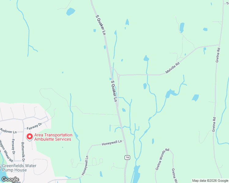 map of restaurants, bars, coffee shops, grocery stores, and more near 150 South Quaker Lane in Hyde Park