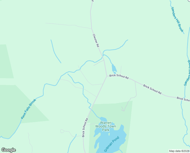 map of restaurants, bars, coffee shops, grocery stores, and more near 296 Brick School Road in Warren