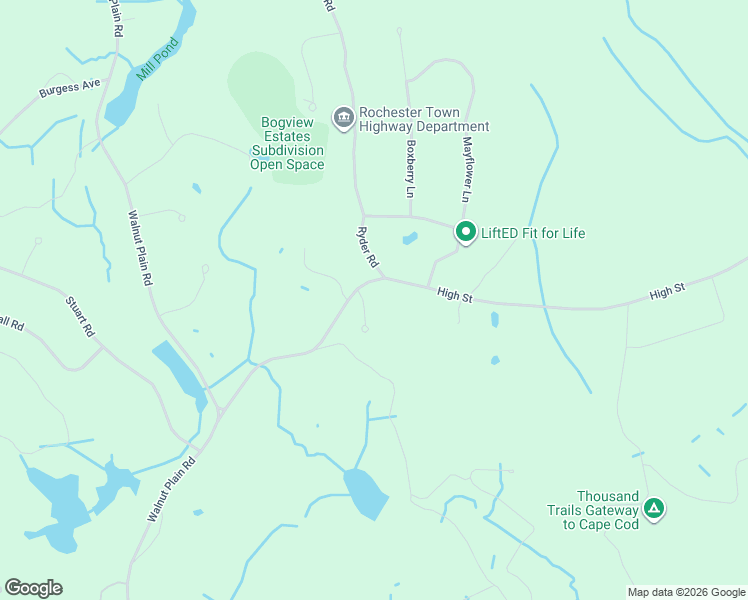 map of restaurants, bars, coffee shops, grocery stores, and more near 7 Looks Mill Lane in Rochester