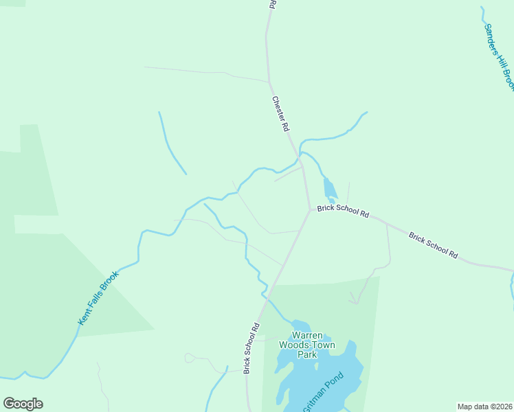 map of restaurants, bars, coffee shops, grocery stores, and more near 296 Brick School Road in Warren