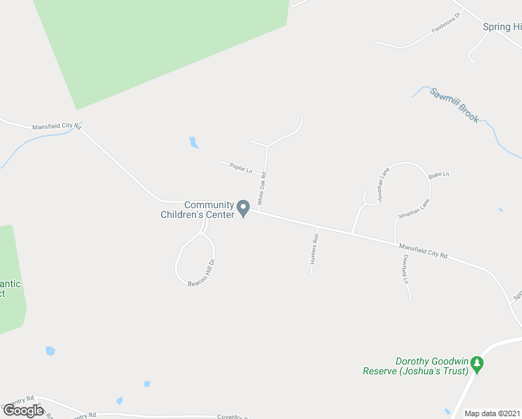 map of restaurants, bars, coffee shops, grocery stores, and more near 986 Mansfield City Road in Mansfield