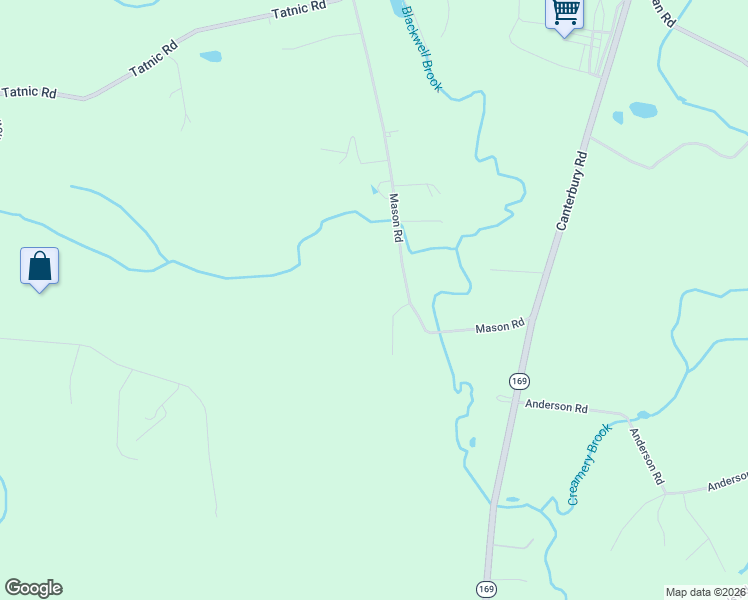 map of restaurants, bars, coffee shops, grocery stores, and more near 49 Old Tatnic Hill Road in Brooklyn