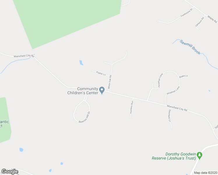 map of restaurants, bars, coffee shops, grocery stores, and more near 7 White Oak Road in Mansfield