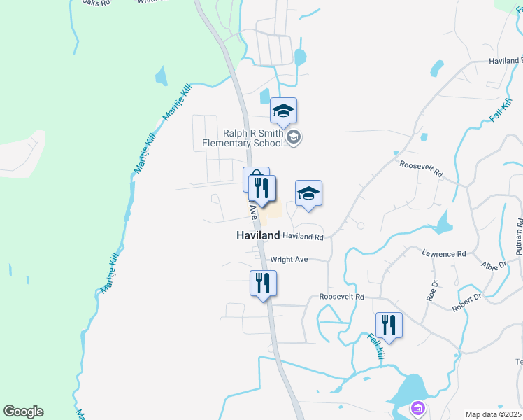 map of restaurants, bars, coffee shops, grocery stores, and more near 5-870 Violet Avenue in Hyde Park