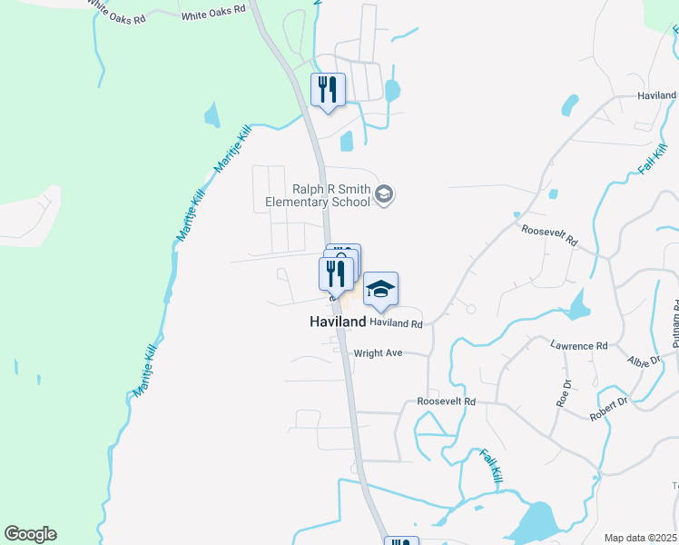 map of restaurants, bars, coffee shops, grocery stores, and more near 5 Alexander Drive in Hyde Park
