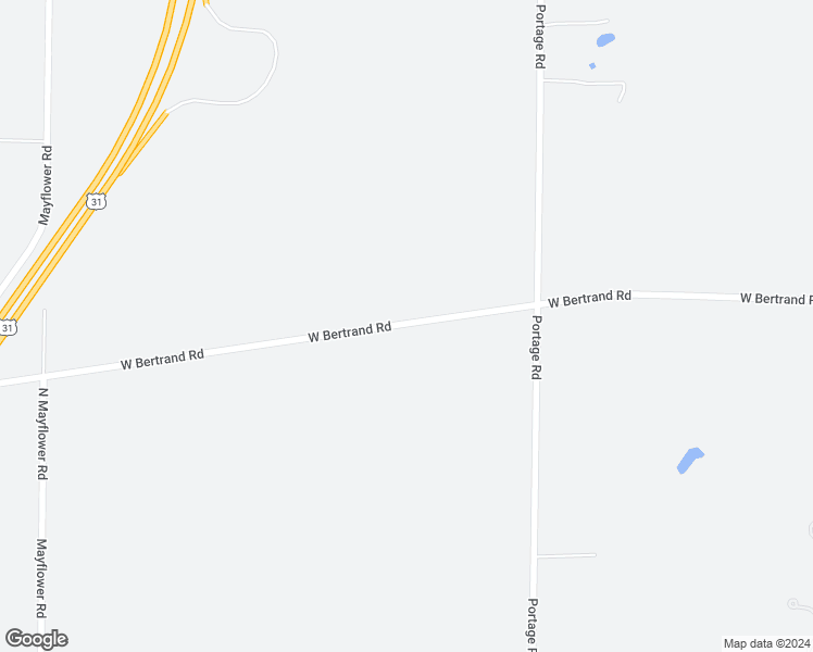 map of restaurants, bars, coffee shops, grocery stores, and more near 2330 West Bertrand Road in Niles