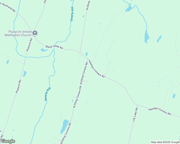map of restaurants, bars, coffee shops, grocery stores, and more near 27 Hawleys Corners Road in Highland