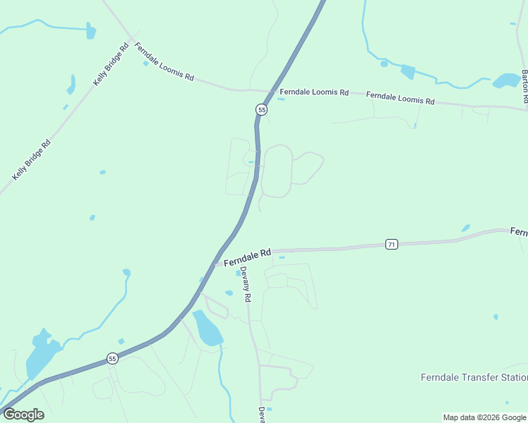 map of restaurants, bars, coffee shops, grocery stores, and more near 9 Berry Ct in Ferndale