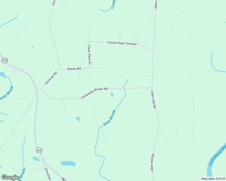 map of restaurants, bars, coffee shops, grocery stores, and more near 141 Creamery Brook Road in Brooklyn