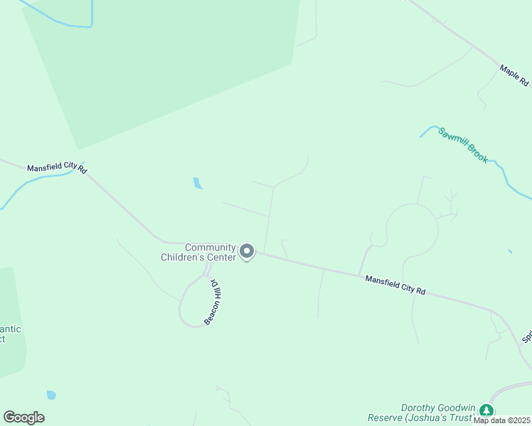 map of restaurants, bars, coffee shops, grocery stores, and more near 7 White Oak Road in Mansfield