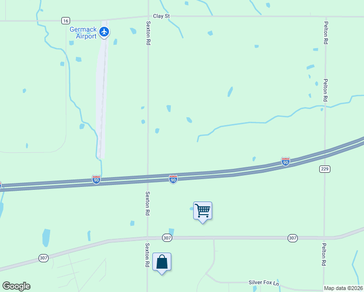 map of restaurants, bars, coffee shops, grocery stores, and more near in Austinburg