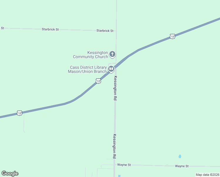 map of restaurants, bars, coffee shops, grocery stores, and more near 70390 Kessington Road in Union
