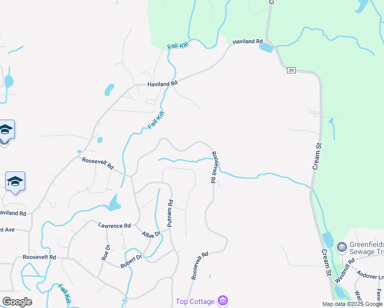 map of restaurants, bars, coffee shops, grocery stores, and more near 175 Roosevelt Road in Hyde Park