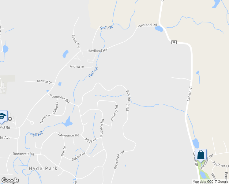 map of restaurants, bars, coffee shops, grocery stores, and more near 175 Roosevelt Road in Hyde Park