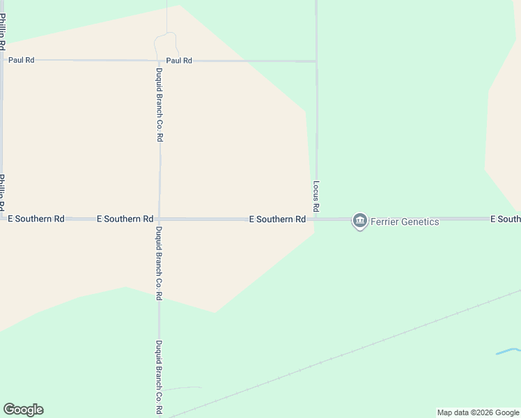 map of restaurants, bars, coffee shops, grocery stores, and more near 1166 East Southern Road in Montgomery