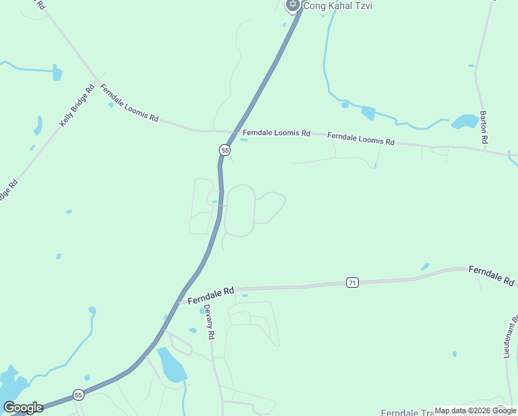 map of restaurants, bars, coffee shops, grocery stores, and more near 60 Front Street in Liberty