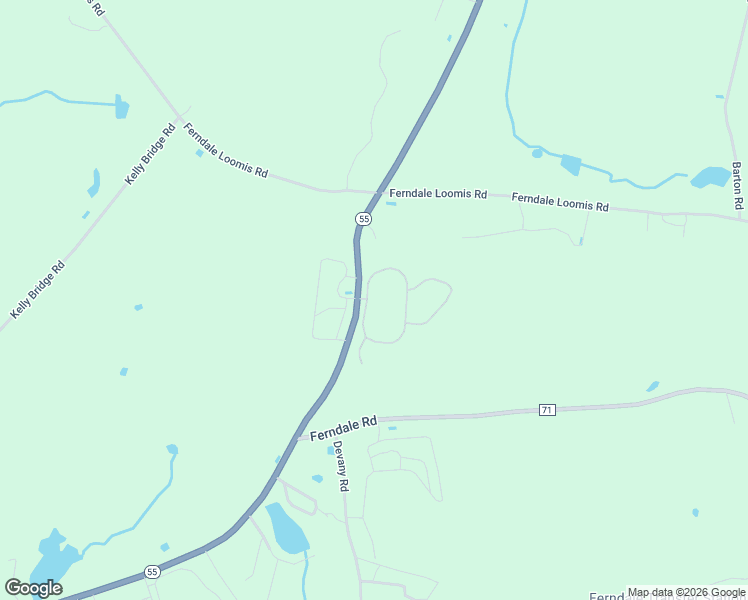 map of restaurants, bars, coffee shops, grocery stores, and more near 3 Front Street in Ferndale