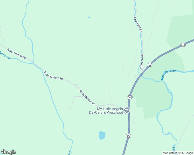 map of restaurants, bars, coffee shops, grocery stores, and more near 677 Butts Hollow Road in Dover Plains