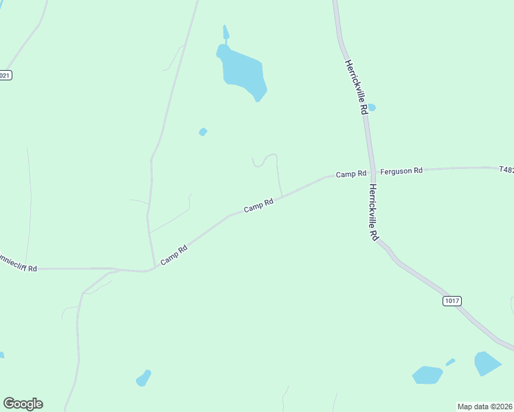 map of restaurants, bars, coffee shops, grocery stores, and more near Camp Road in Bradford County