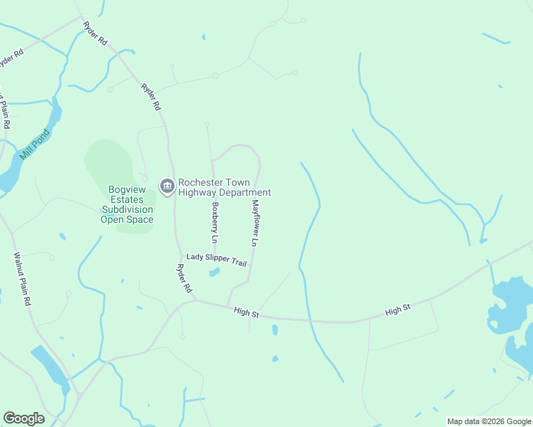 map of restaurants, bars, coffee shops, grocery stores, and more near 34 Mayflower Lane in Rochester