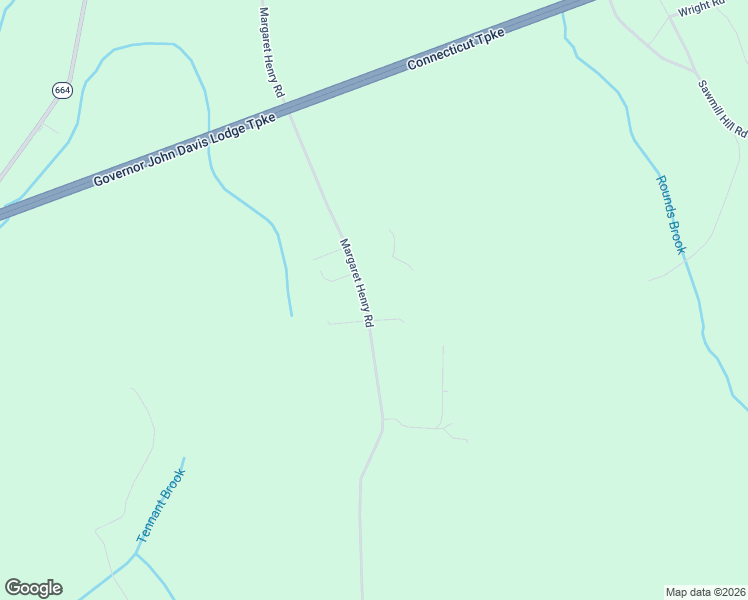 map of restaurants, bars, coffee shops, grocery stores, and more near 244 Margaret Henry Road in Killingly