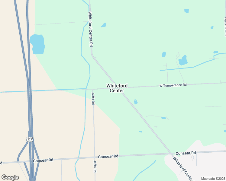 map of restaurants, bars, coffee shops, grocery stores, and more near in Whiteford Center