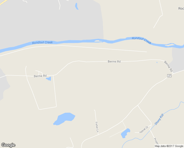 map of restaurants, bars, coffee shops, grocery stores, and more near 1940 Berme Road in Kerhonkson