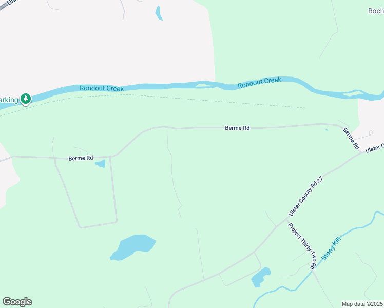 map of restaurants, bars, coffee shops, grocery stores, and more near 1940 Berme Road in Kerhonkson