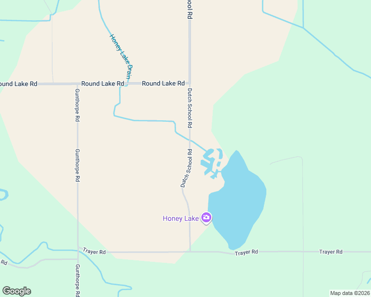 map of restaurants, bars, coffee shops, grocery stores, and more near 930 Dutch School Road in Bronson