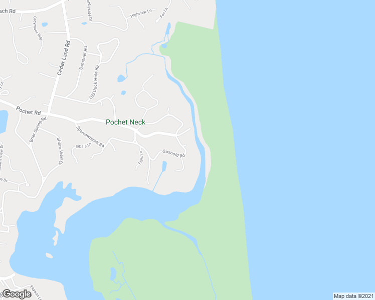 map of restaurants, bars, coffee shops, grocery stores, and more near 46 Gosnold Road in Orleans