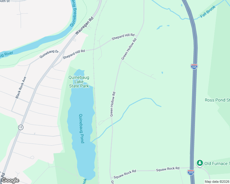 map of restaurants, bars, coffee shops, grocery stores, and more near 342 Green Hollow Road in Killingly