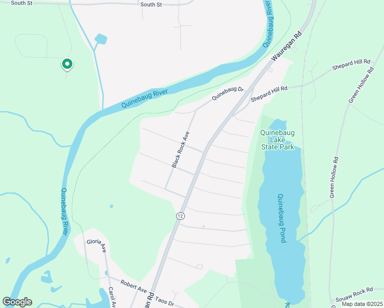 map of restaurants, bars, coffee shops, grocery stores, and more near 13 Edwardsen Street in Killingly