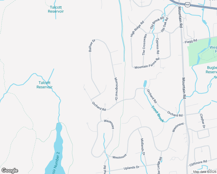map of restaurants, bars, coffee shops, grocery stores, and more near 33 Rushleigh Road in West Hartford