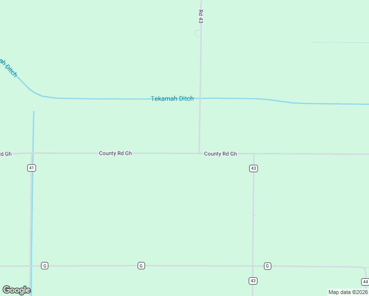 map of restaurants, bars, coffee shops, grocery stores, and more near 4230 County Road Gh in Tekamah