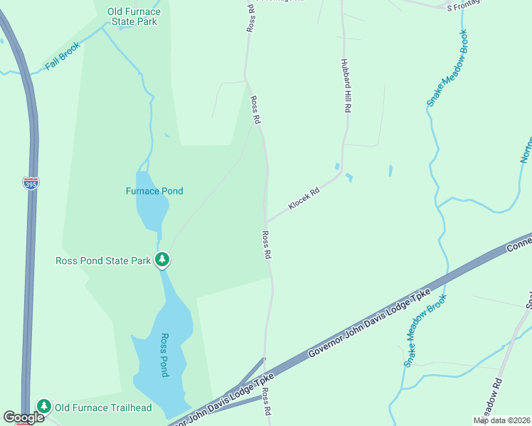 map of restaurants, bars, coffee shops, grocery stores, and more near 120-278 Ross Road in Killingly