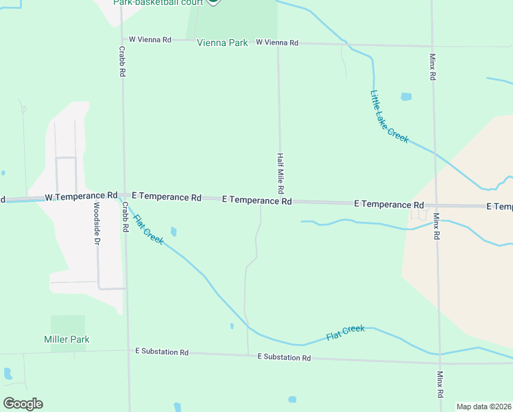 map of restaurants, bars, coffee shops, grocery stores, and more near 321 East Temperance Road in Temperance