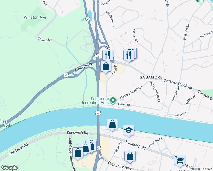 6 Canal Road, Falmouth MA Walk Score