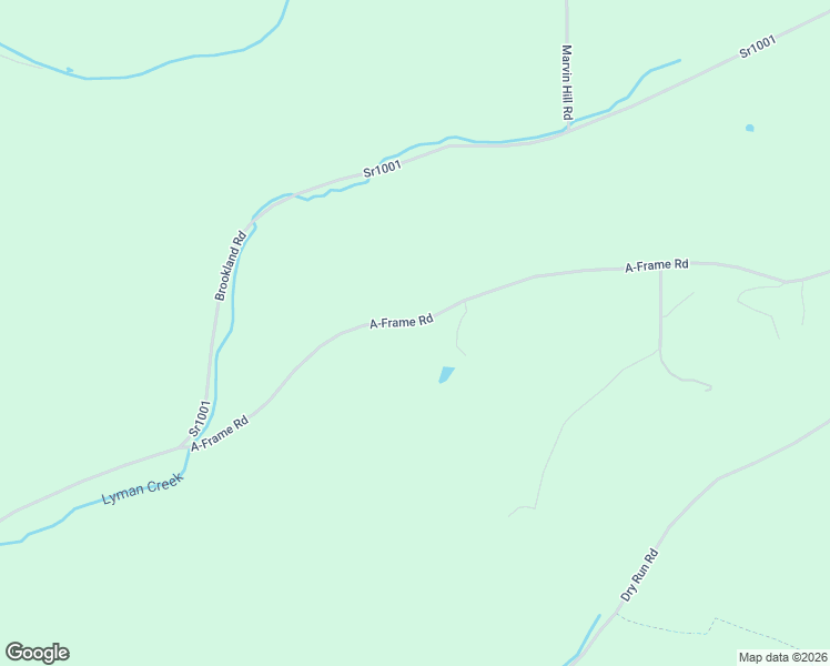 map of restaurants, bars, coffee shops, grocery stores, and more near 259 A-Frame Road in Coudersport