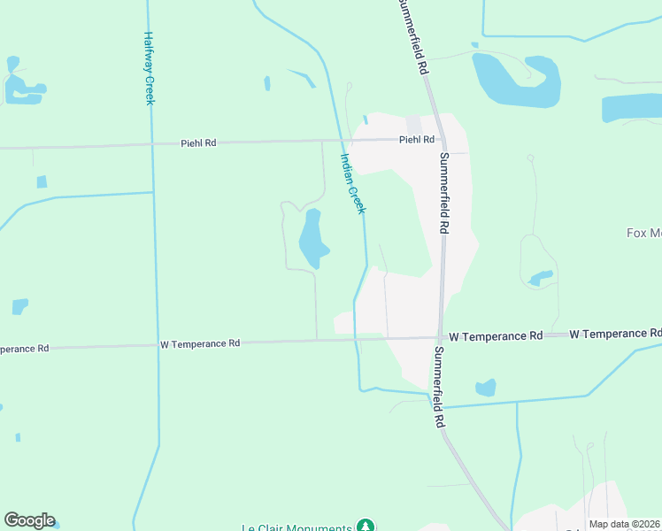 map of restaurants, bars, coffee shops, grocery stores, and more near 4208 West Temperance Road in Ottawa Lake