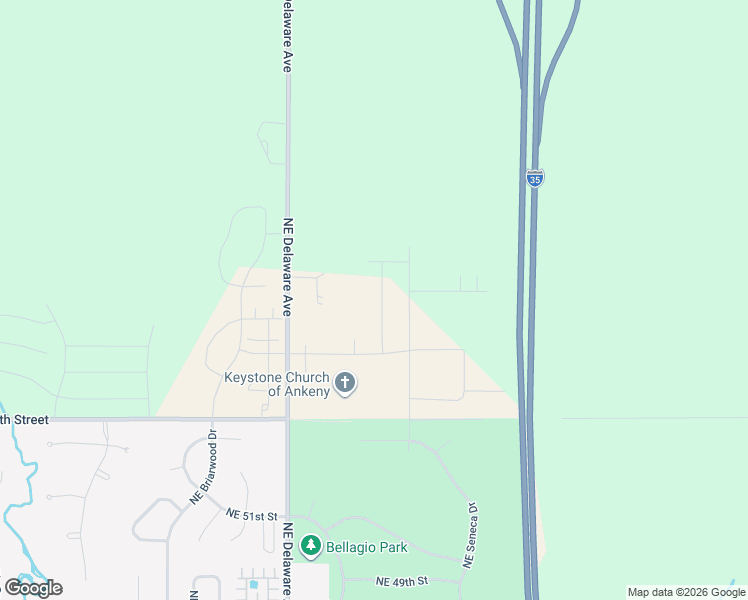 map of restaurants, bars, coffee shops, grocery stores, and more near 12023 Northeast 22nd Street in Ankeny