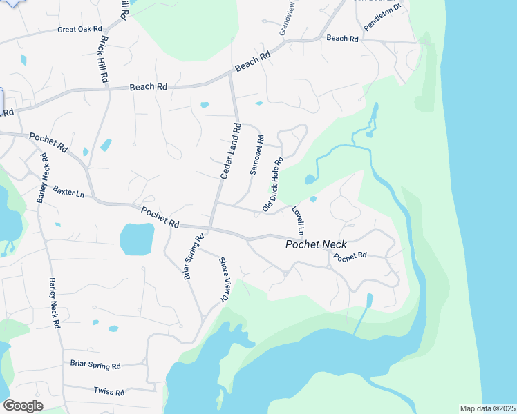 map of restaurants, bars, coffee shops, grocery stores, and more near 45 Samoset Road in Orleans
