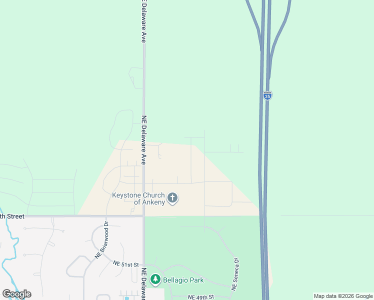 map of restaurants, bars, coffee shops, grocery stores, and more near 12023 Northeast 22nd Street in Ankeny