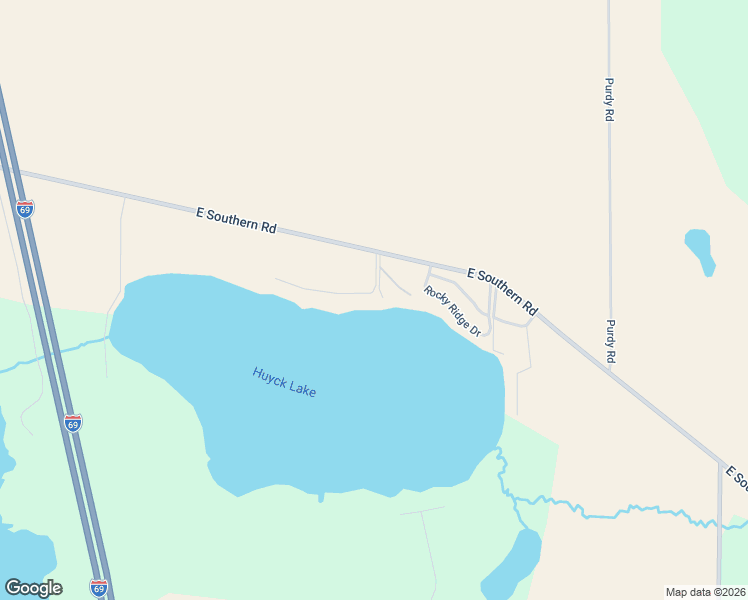 map of restaurants, bars, coffee shops, grocery stores, and more near 533 Harbaugh Drive in Coldwater