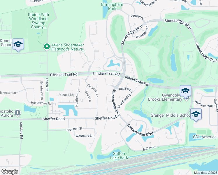 map of restaurants, bars, coffee shops, grocery stores, and more near 1115 Stockton Court in Aurora