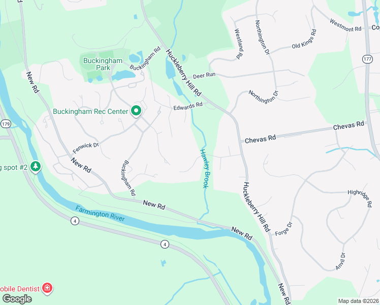 map of restaurants, bars, coffee shops, grocery stores, and more near 44 Buttonwood Hill Road in Avon