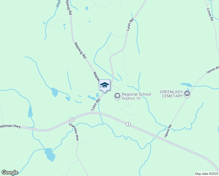 map of restaurants, bars, coffee shops, grocery stores, and more near 26 Lyon Road in Burlington