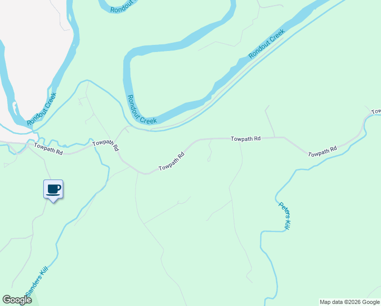 map of restaurants, bars, coffee shops, grocery stores, and more near 222 Towpath Road in Accord